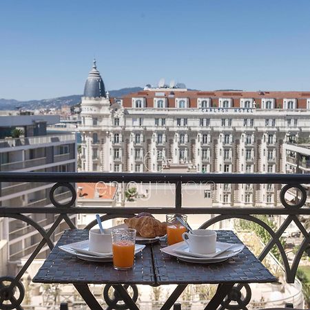 Palais Miramar Suite Art Modern - Derniere Etages Vue Mer - 75M De Confort - En Face Des Plages -Wifi - Clim Cannes Exteriör bild
