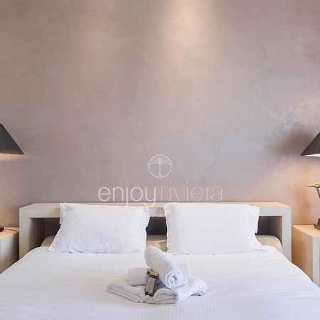 Palais Miramar Suite Art Modern - Derniere Etages Vue Mer - 75M De Confort - En Face Des Plages -Wifi - Clim Cannes Exteriör bild
