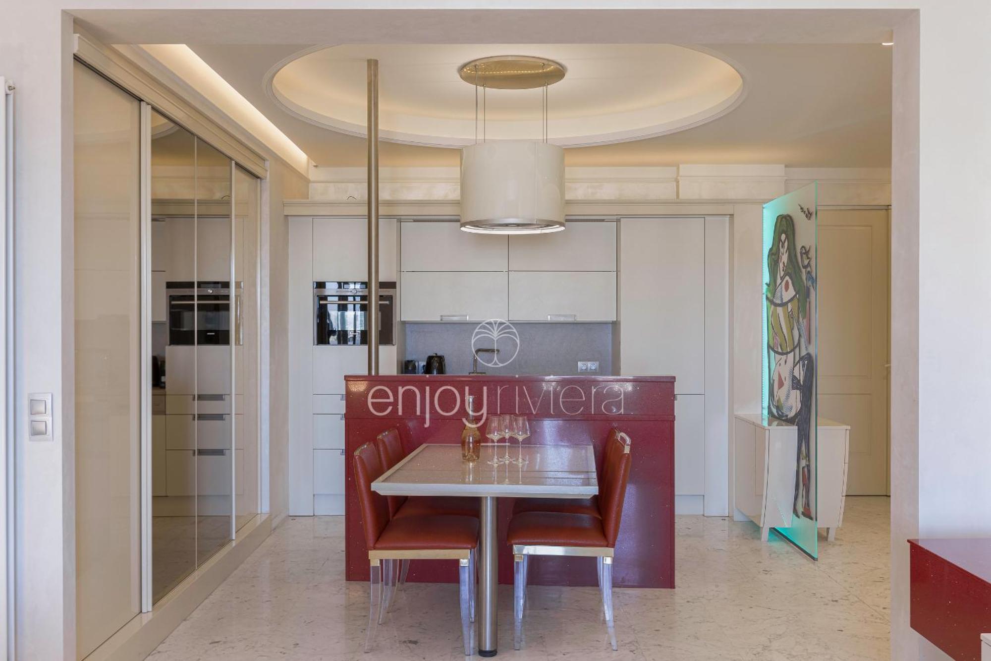 Palais Miramar Suite Art Modern - Derniere Etages Vue Mer - 75M De Confort - En Face Des Plages -Wifi - Clim Cannes Exteriör bild