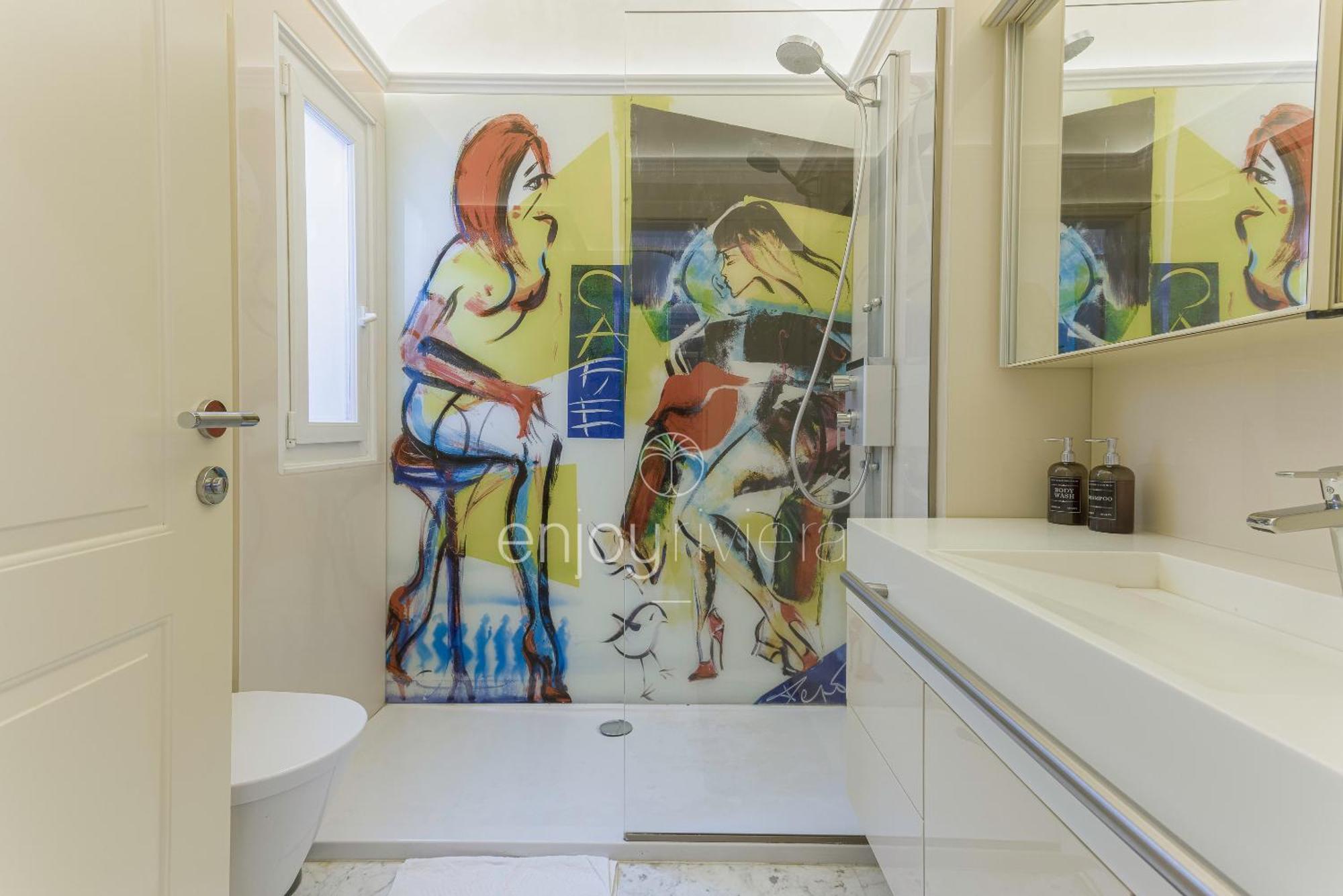 Palais Miramar Suite Art Modern - Derniere Etages Vue Mer - 75M De Confort - En Face Des Plages -Wifi - Clim Cannes Exteriör bild